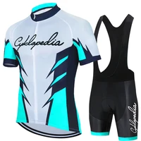 cycling clothing mens sets summer 2022 jersey sportswear mallot man cyklopedia tricuta mens mtb pants shorts male bib clothes