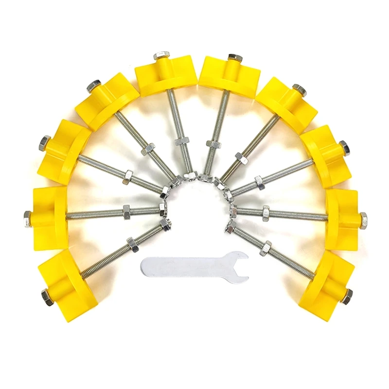 

10x Labor-saving Tile Leveler Wall Tile Regulator 5-90mm Height Adjustment Tool