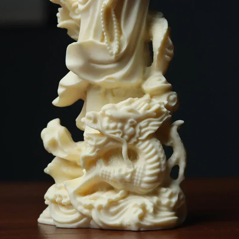 Статуя Ruyi Yulong Guanyin женская статуя из смолы скульптура для дома офиса фэн-шуй