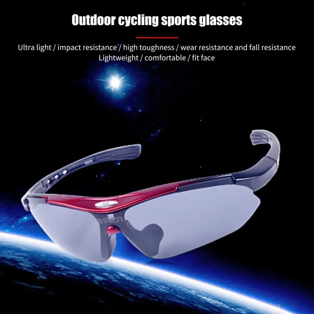 

Cycling Glasses Useful Vent Hole Design Sport Glasses Ultralight Well Fit Sport Glasses
