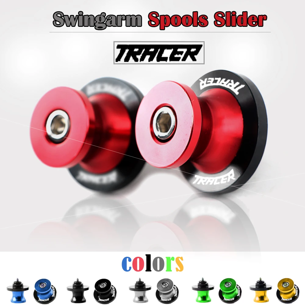 

FOR YAMAHA TRACER 9 GT 700 900 Tracer700 Tracer900 2015 2021 19+ Motorcycle CNC Aluminum 6MM Swingarm Spool Stand Screws Slider