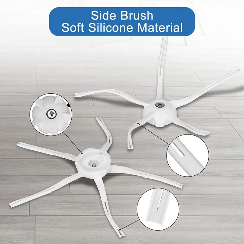 Vacuum Cleaner Filter Main Side Brush Mop Cloth Spare Parts Accessories For Xiaomi Roborock S5 S6 Max Pure E4 Е5 T6 T4