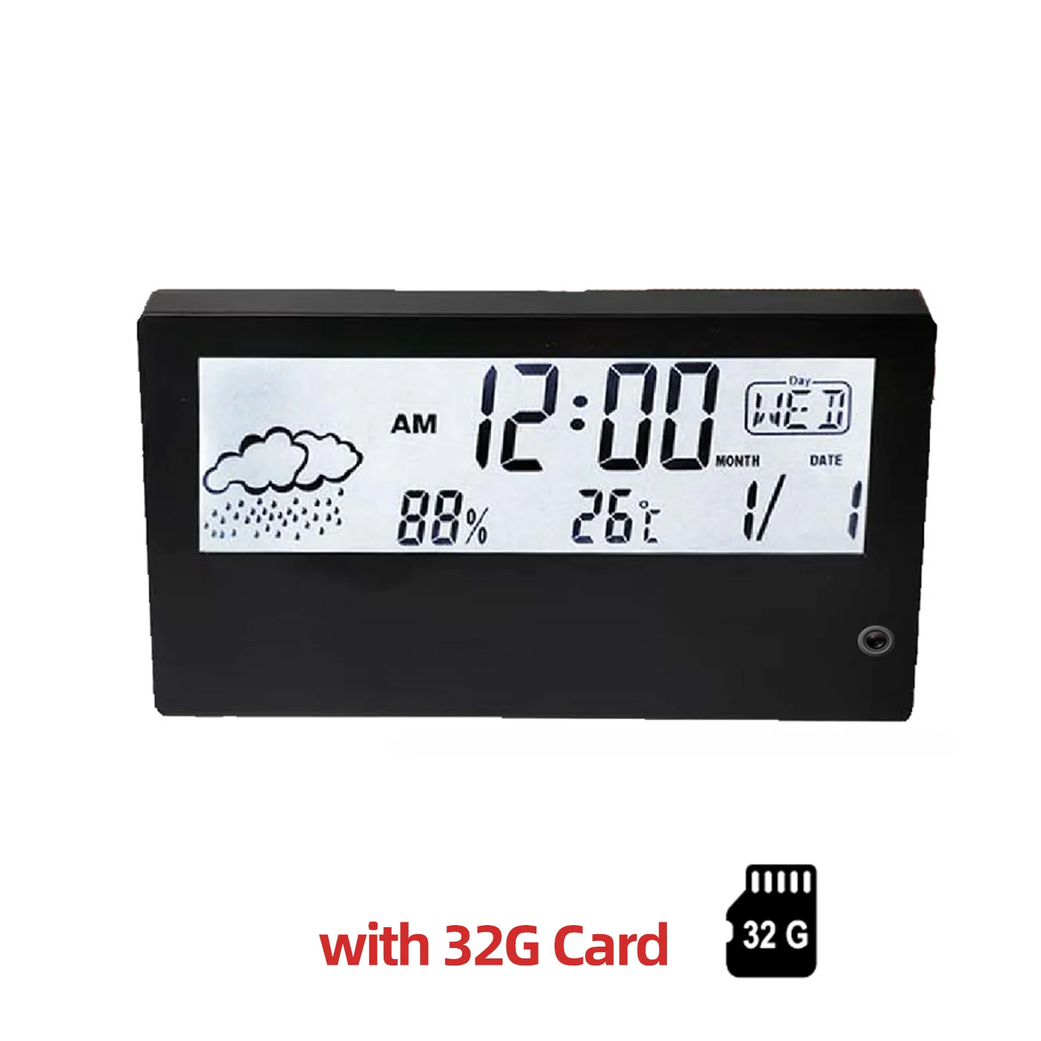 

wiwacam 4K умная Wi-Fi камера-будильник с дисплеем