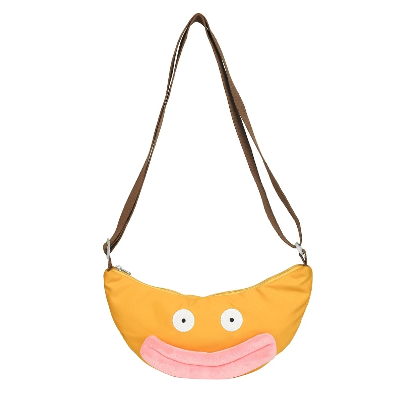 

Повседневные детские сумки через плечо в новом стиле, школьный портфель, холщовая нагрудная сумка на плечо, Симпатичные холщовые Мультяшны...