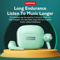 new lenovo lp40 pro bluetooth 5 1 headphone wireless earphone hifi stereo noise reduction earbuds music sports ipx5 tws headset
