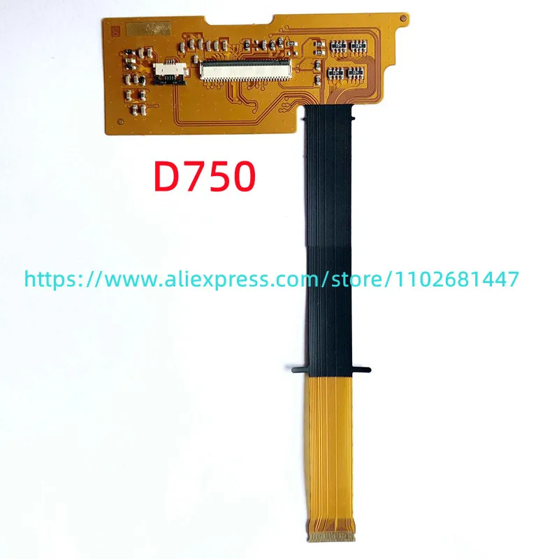Новинка для Nikon D750 задняя крышка задний ЖК-экран гибкий кабель шарнир FPC Connect