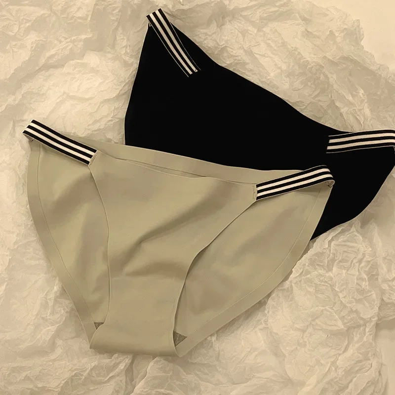 Новые сексуальные женские бесшовные трусики с низкой посадкой M-XL удобное нижнее