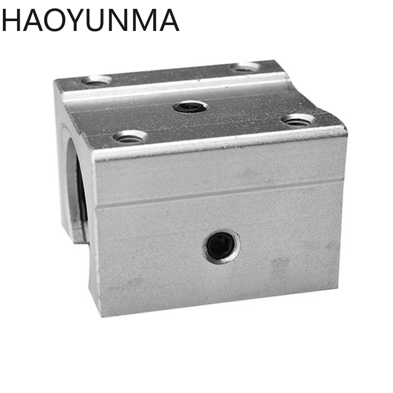 4 шт. SBR10UU SBR12UU SBR16UU SBR20UU SBR25UU 12 мм 16 20 линейный Шарикоподшипниковый блок для