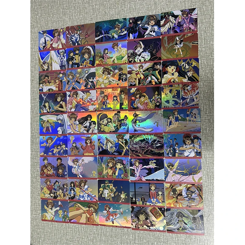 Card Captor Sakura KINOMOTO SAKURA LI SYAORAN DIY домашние игры игрушки бронзовая коллекционная карта