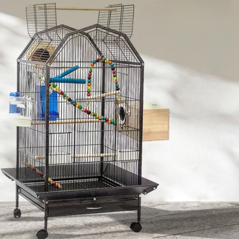 

Large Pigeon Bird Cages Outdoor Portable Budgie Feeder Accessories Bird Cages Parrot Decoration Jaula Pajaro Pet Products SR50BC