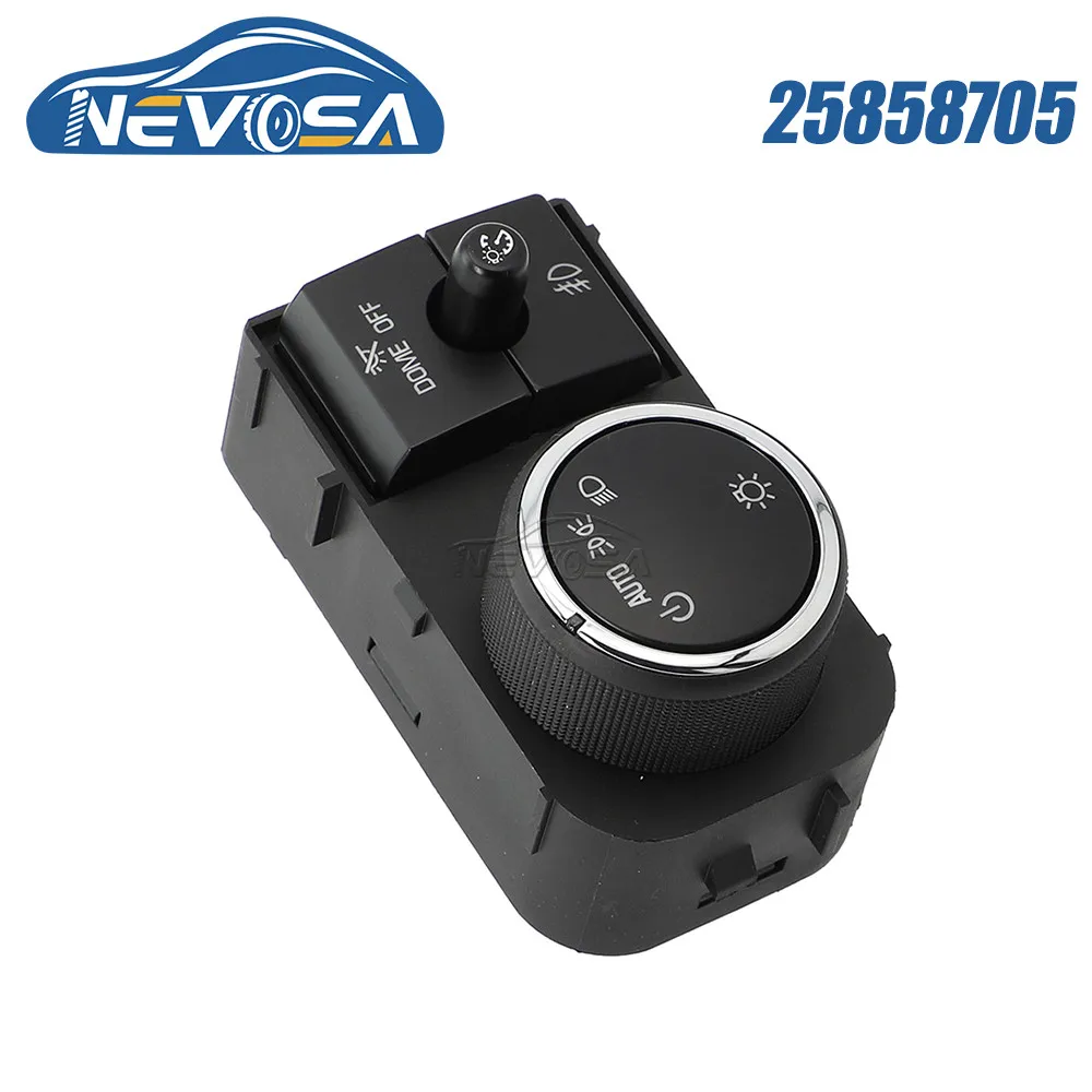 

NEVOSA 25858705 для Chevrolet Silverado Suburban GMC Sierra Yukon 2007 2013, противотуманная фара, фотолампа, переключатель 15926099 15096895