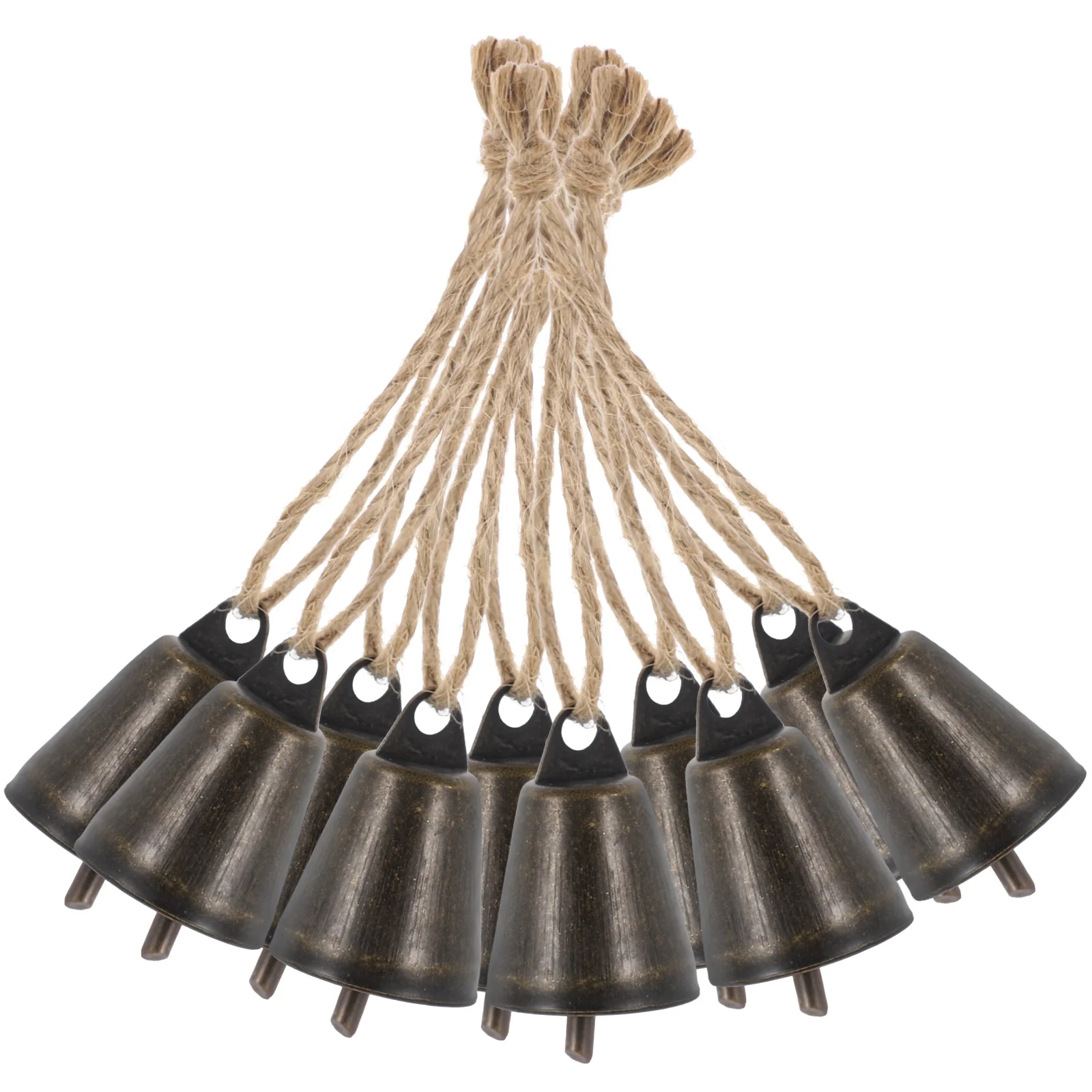 10 шт. ремесленные колокольчики винтажный декор подвеска в виде колокольчика