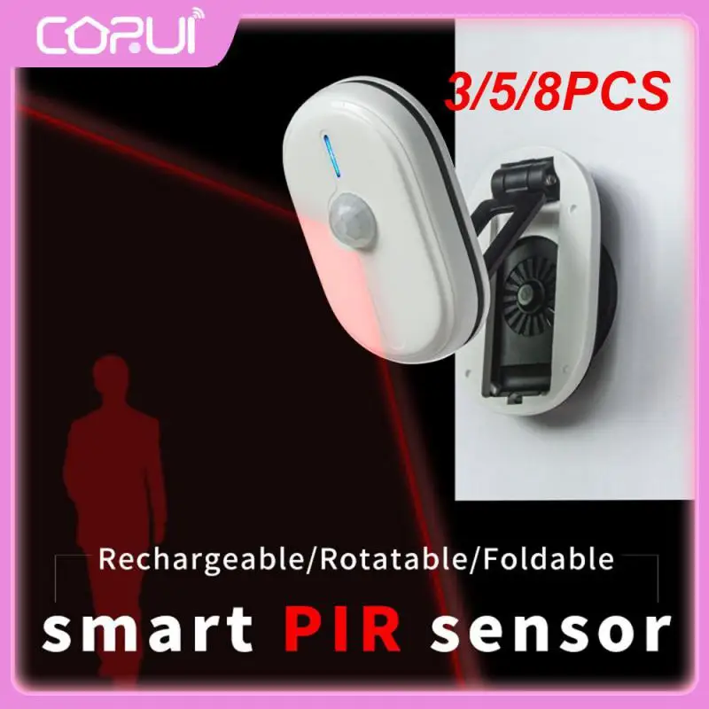 

3/5/8PCS Infrared Sensing Zigbee3.0 Pir Motion Sensor Smart Tuya Smart Infrared Human Sensor Anti-theft Alarm Infrared Sensor