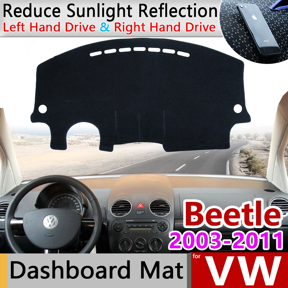

for Volkswagen VW New Beetle 2003~2011 Beetle A5 Anti-Slip Mat Dashboard Cover Pad Sunshade Dashmat Carpet Accessories 2006 2008