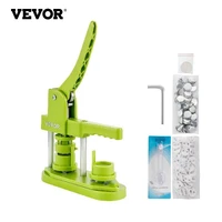 vevor 25 58 mmbadge maker machine with 500 1000 sets circle manufacture button parts metal custom sheet tag pressing for pins