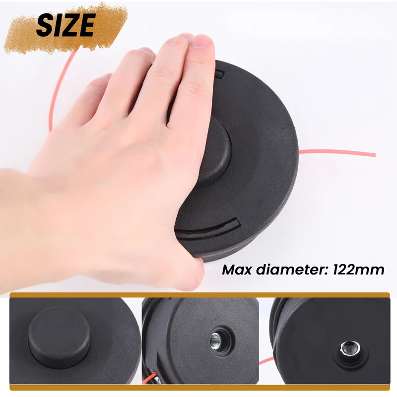 Нейлоновая подающая головка Auto Cut 25-2 для кустореза STIHL черный FS120 250