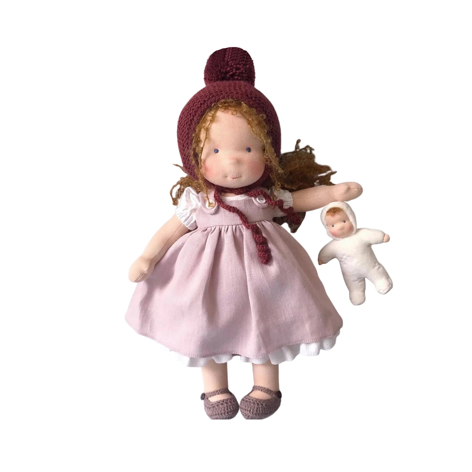 

Waldorfs BJD Doll Waldorfs Astoria Handmade Plush Doll Cartoon Plush Doll Toys Look Like Fashion Fairy 10.2 Inch Well Made