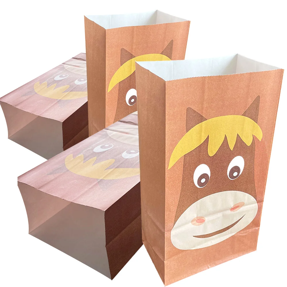 Сувениры для вечеринки в виде лошади сумки лакомств на вечеринке стиле вестерн