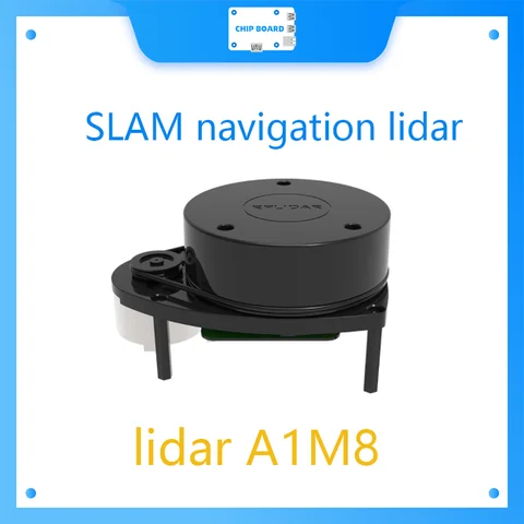 Набор датчиков Jetson Nano SLAM для навигации lidar A1M8 с дальностью 12 м позволяет избежать препятствий, разработанный для Raspberry Pi и ROS-robot