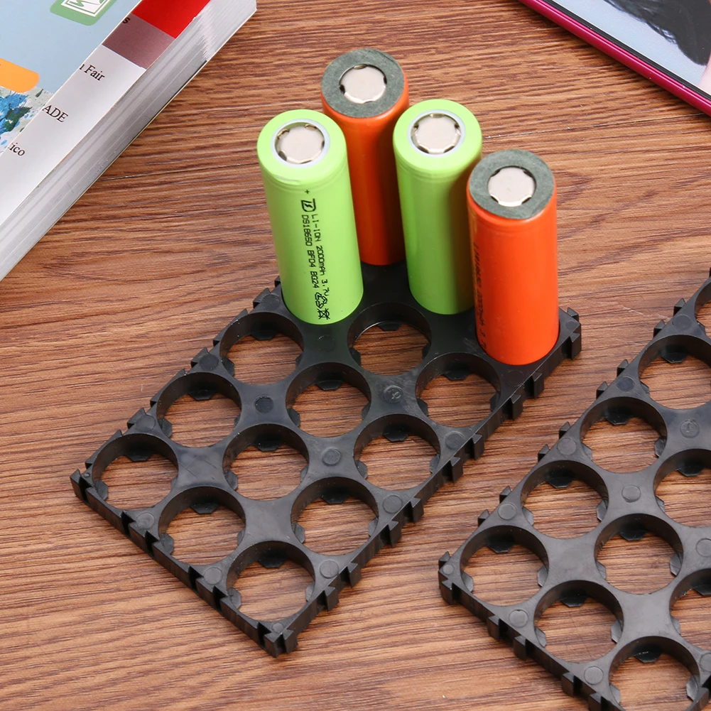 

2PCS 18650 Battery Holder Bracket 3x5 4x5 Cell 18650 Batteries Case Safety Anti Vibration Li-ion Battery Holder For DIY Battery