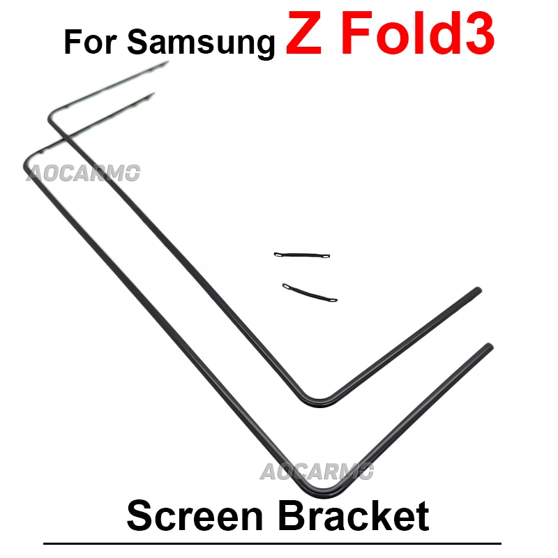 Для Samsung Galaxy Z Fold 6 5 4 3 Fold6 Fold4 Передняя подставка для экрана Средняя рамка Рамка