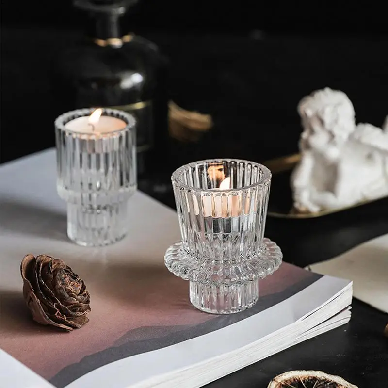 Dinner Table Candle Stand Romantic Candlestick Home Wedding Decor