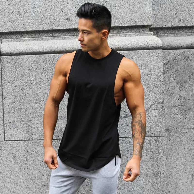 Men's Dry Fit Athletic Gym Muscle Tank Tops Workout Tank T Shirt Bodybuilding Fitness Sleeveless Shirt camouflage