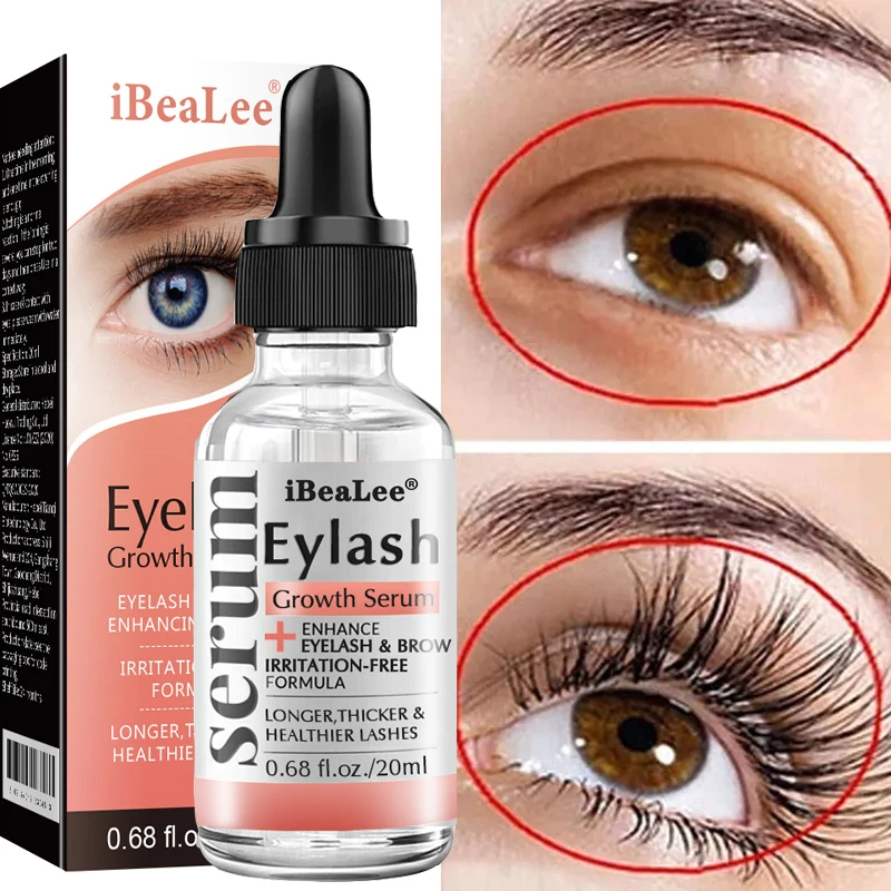 

iBeaLee Eyelash Growth Serum Eyelash Eyebrows Enhancer Lash Lifting Longer Fuller Thicker Lashes Essence Nourish Eye Lash Care