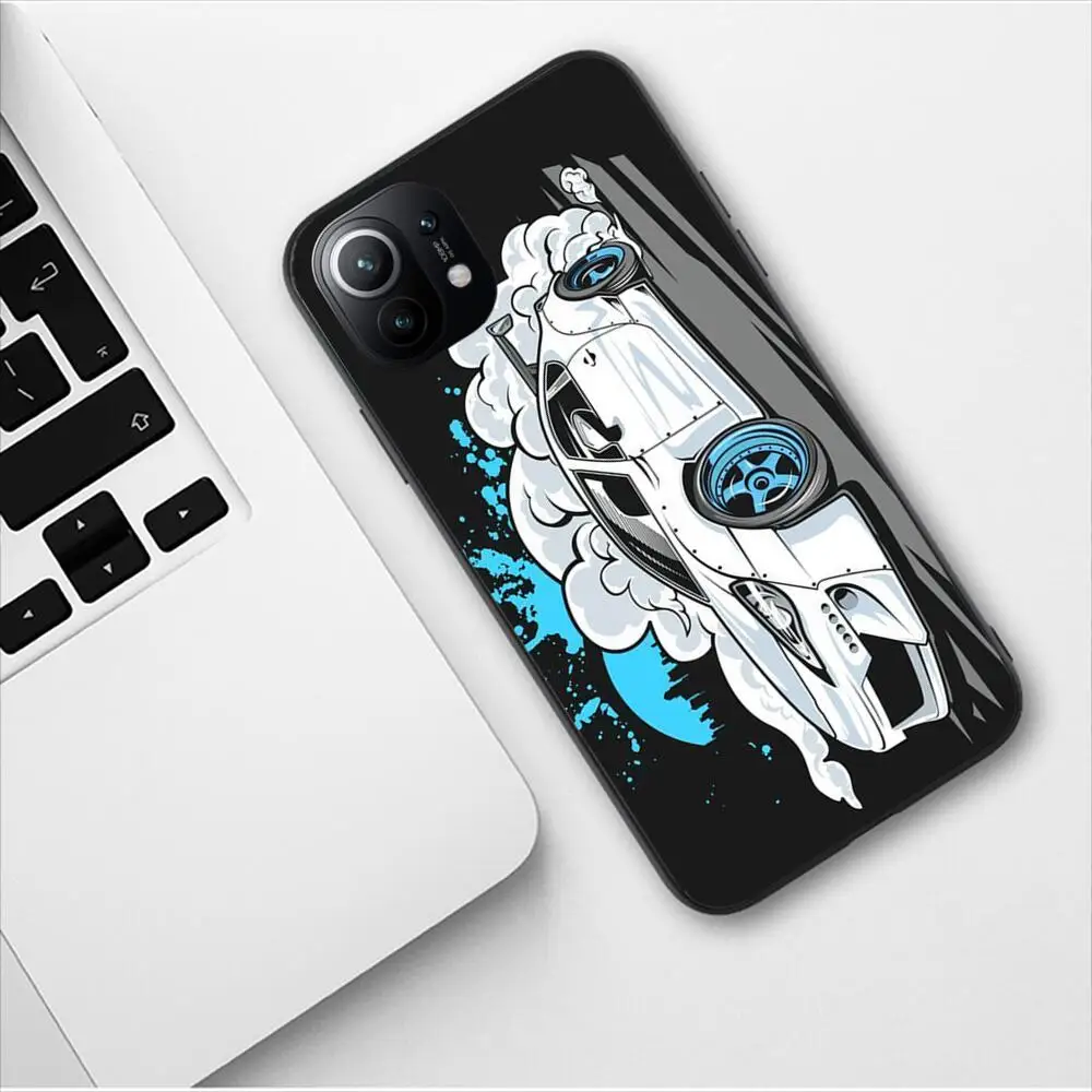 Japan JDM Nissan Sports Car Phone Case for Xiaomi 13 12 11T 9 11 10C 9T 8 9SE 11i Lite Ultra Note10 Poco F3 M4 M3 Pro Soft Cover