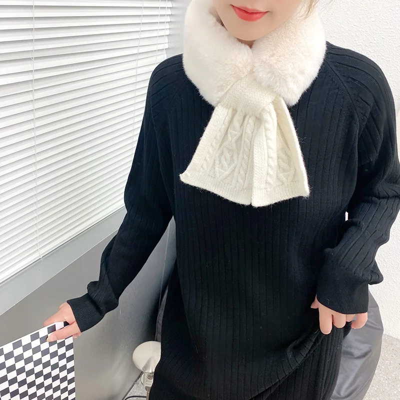 Рисунок 3 - Однотонный вязаный крючком шарф