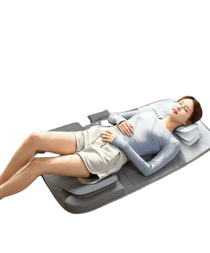 

Foldable Massage Mat with 22 Air Cells Multi-Zone Massage Full Body Kneading Massage Mattress