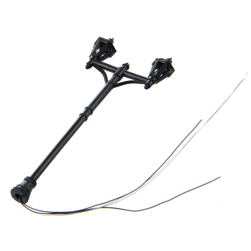 Модель садового светильника с двойной головкой масштаб 1:100 20 шт. | Дом и сад