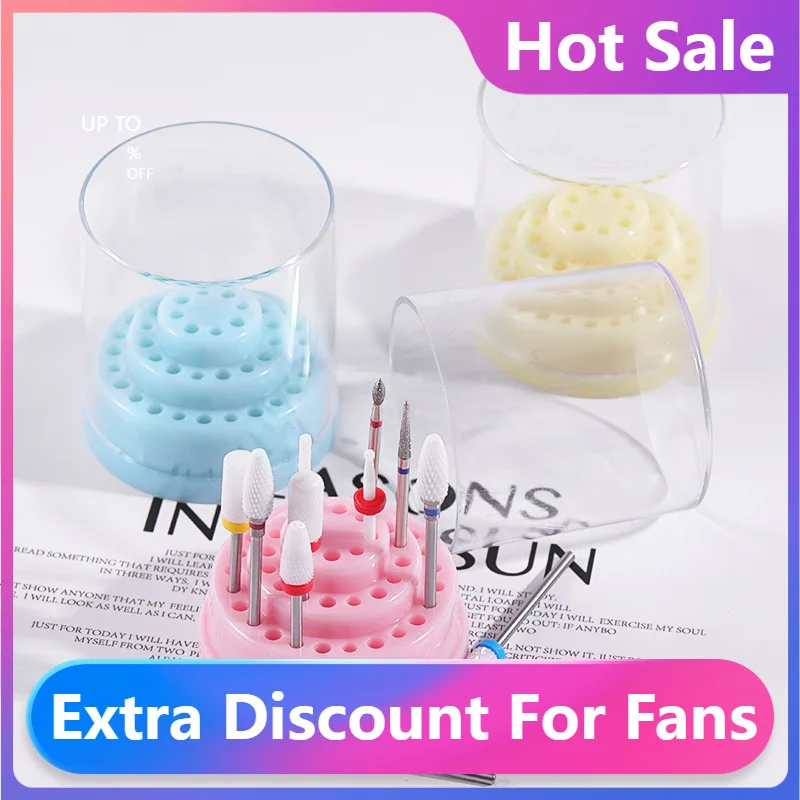 

Держатель для сверл для ногтей, стойка с дисплеем, органайзер для демонстрации фрез, аксессуары для маникюра