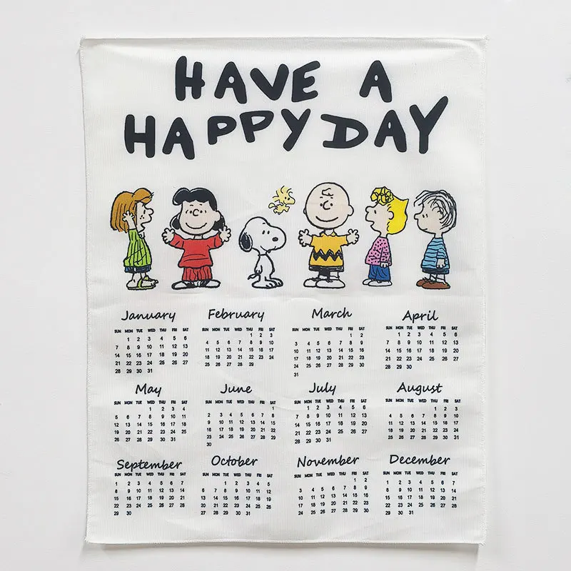 

Календарь Снупи 2026 года MINISO