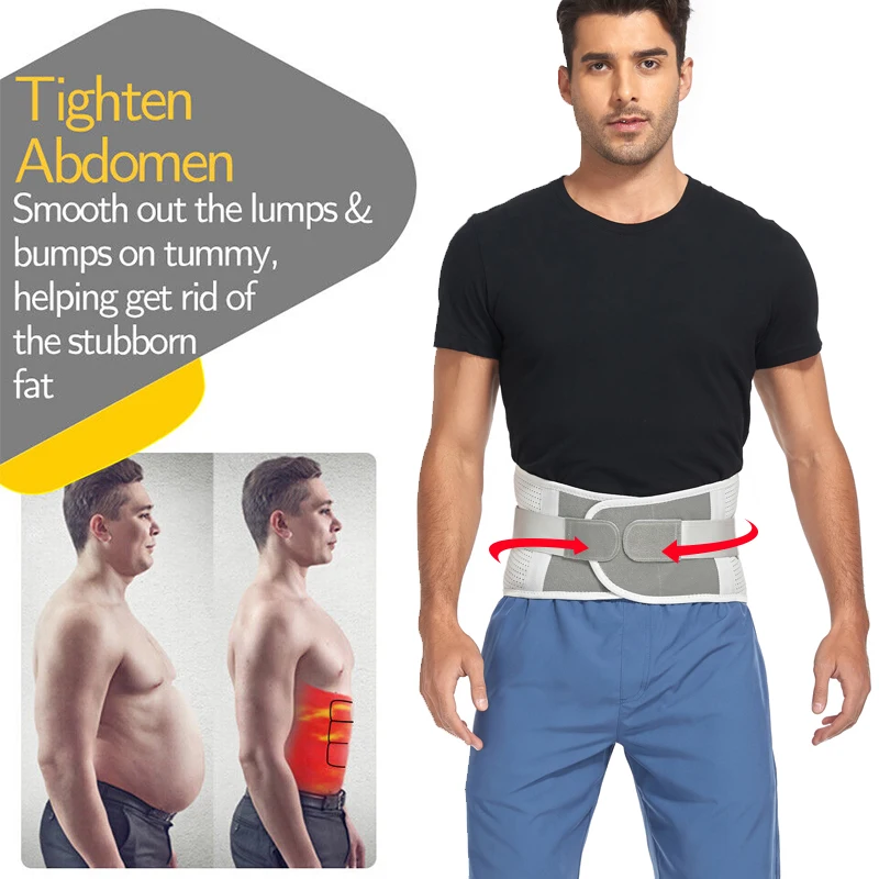 Slimming Waist Trainer Trimmer Belt Body Shaper Belt Weight Loss for Men Shapewear Reductive Girdle Fitness Modeling Strap Belts