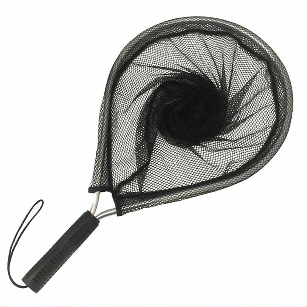 

Foldable Fishing Net Outdoor Ultra-light Aluminum Alloy Catch Release Nylon Mesh Fishing Tackle Accessories Dropship