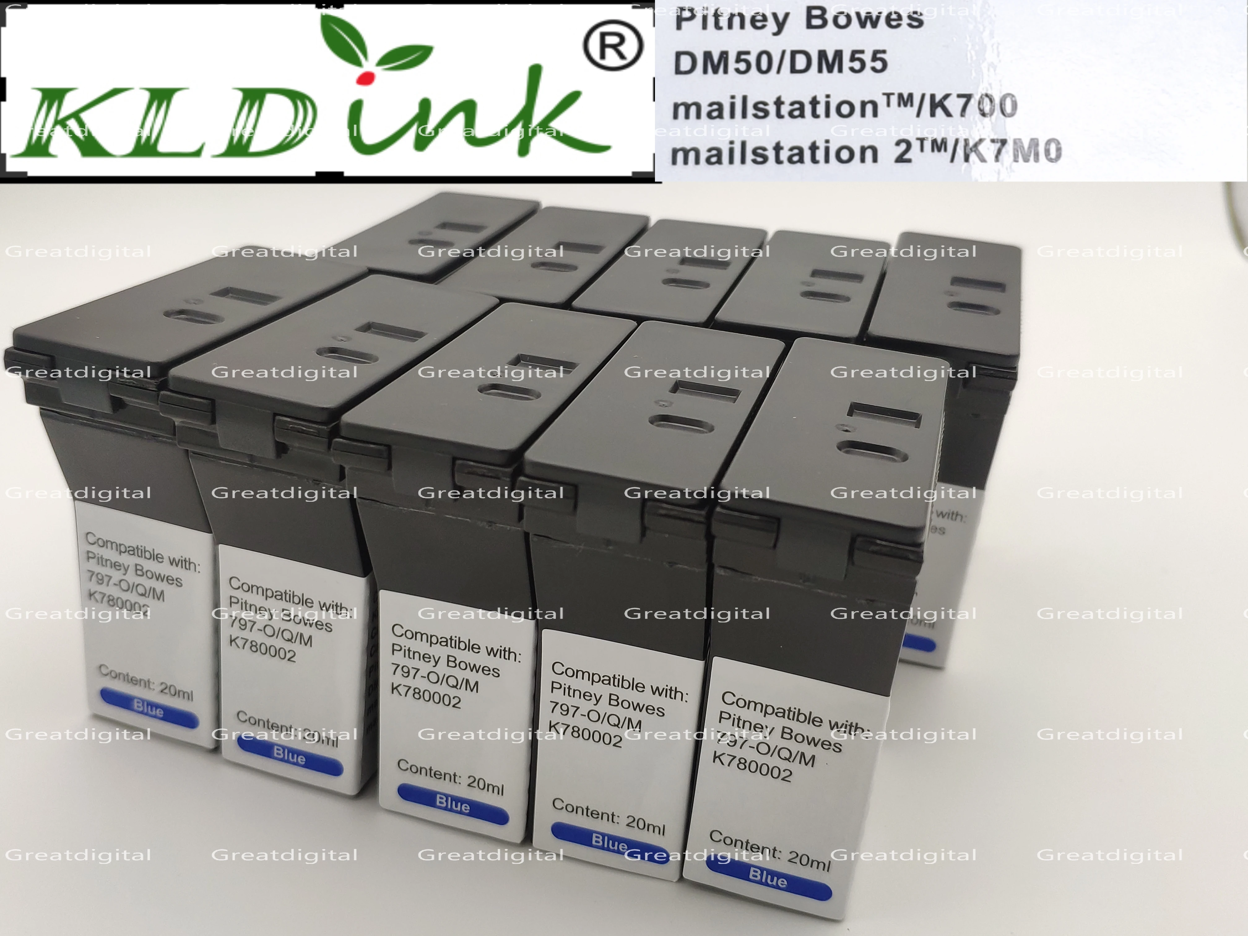 

10 шт. 797-0SB синий для Pitney Bowes DM50/55 mailstation K700/K7M0