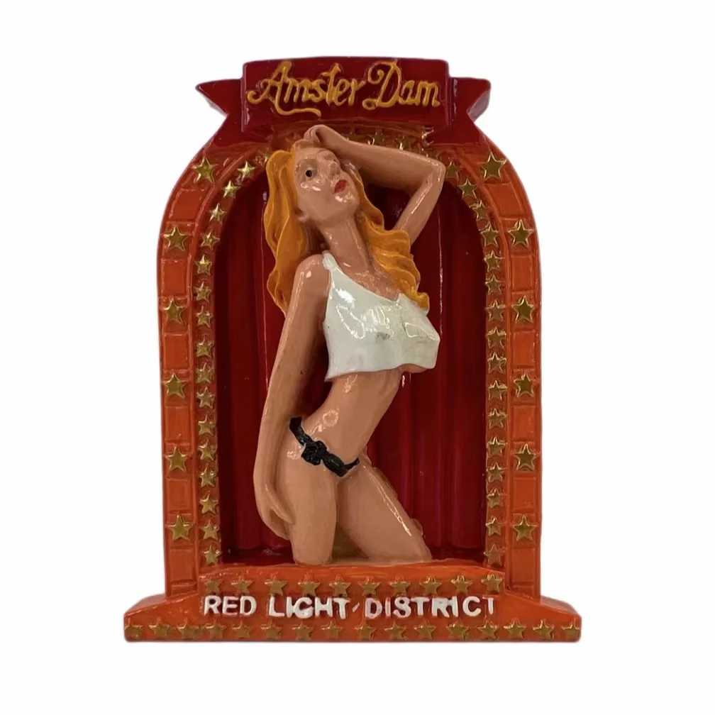 

Магниты для холодильника "Красный свет Амстердама"