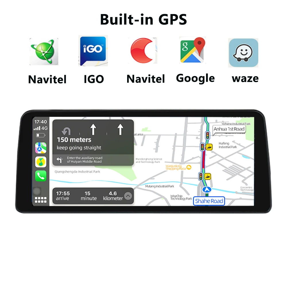 Для BMW X5 Android 12 E70 F15 2007to201 7 Беспроводной.