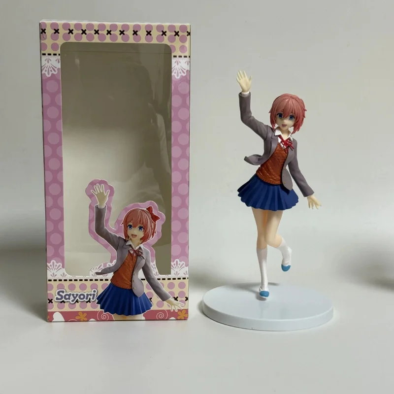Фигурка Моники из Doki Doki Literature Club, стоячая, в коробке, настольное украшение, коллекционная, для фанатов аниме и игр (art.: 3920da0259cd6) - 3920da0259cd6