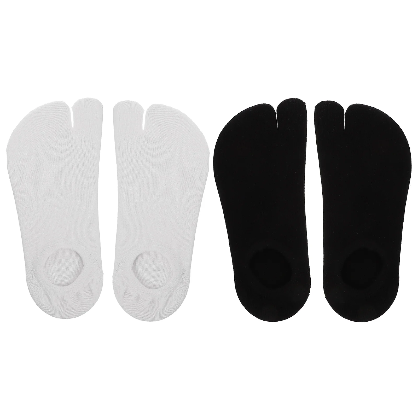 

2 Pairs Short Toe Split Sock Practical Split Toe Sock Stylish Split Toe Sock