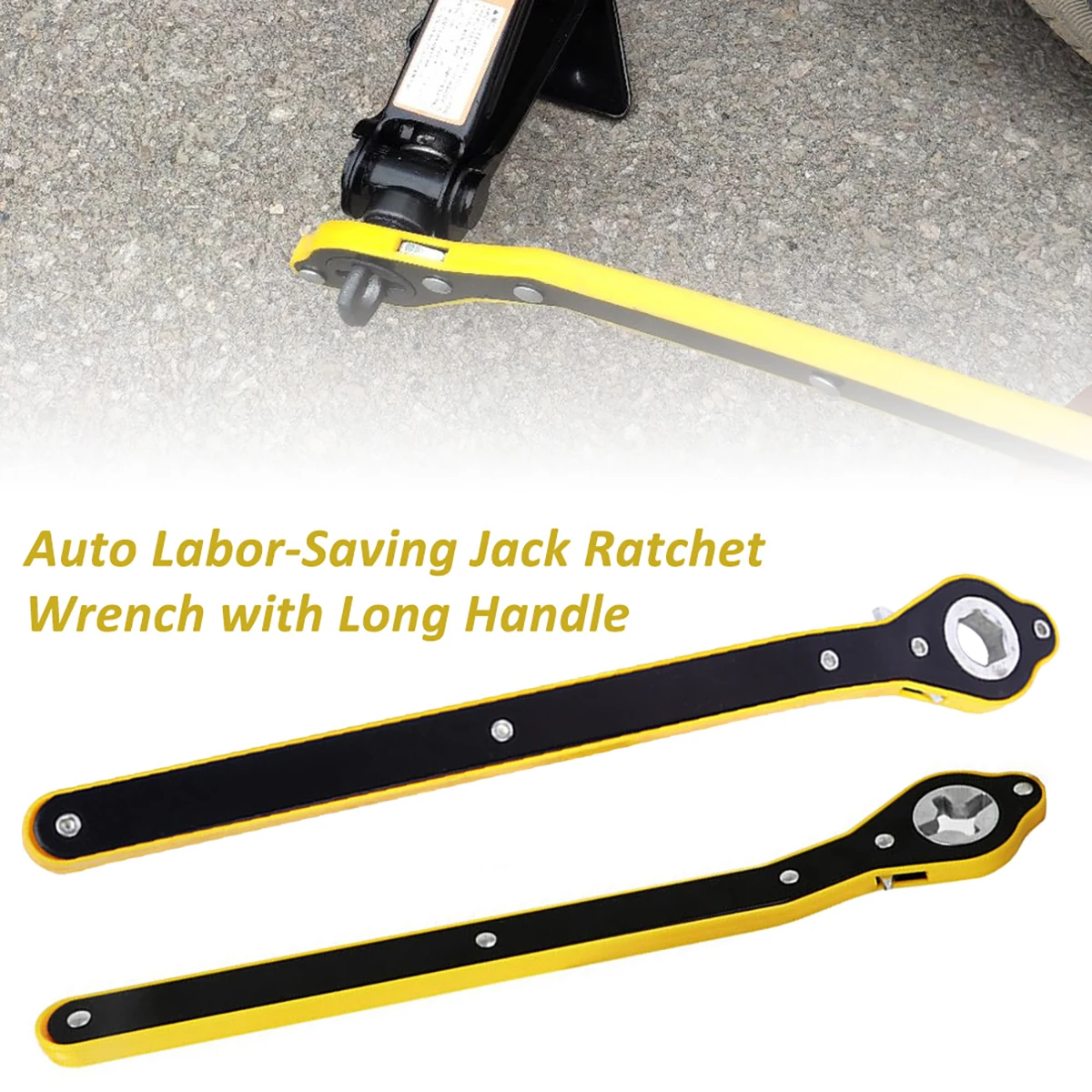 360 ° Вращающийся Автомобильный Домкрат С Механизмом Храповым Механизмом.