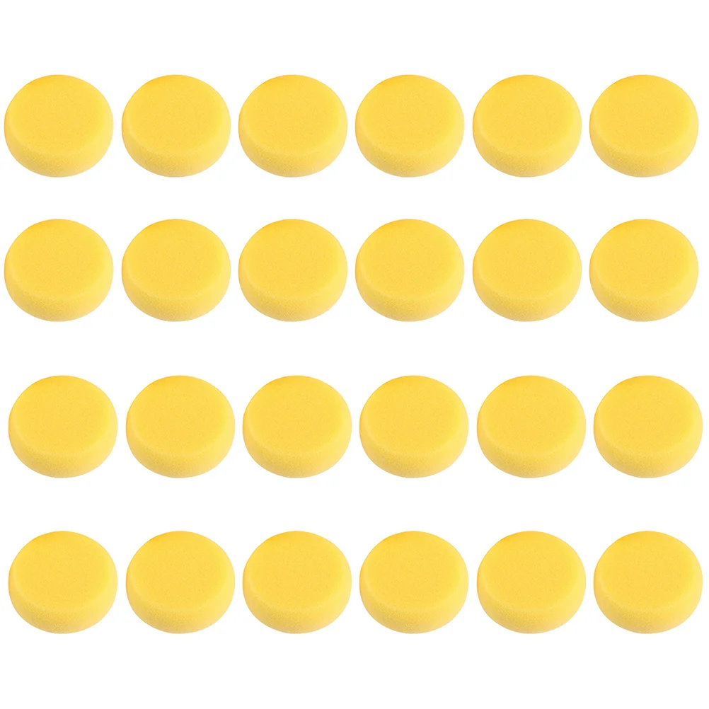 

Sponge Sponges Paintingsynthetic Watercolor Round Artistwallcraft Stencil Yellow Pottery Drawing Watercolorsbrush Acrylic