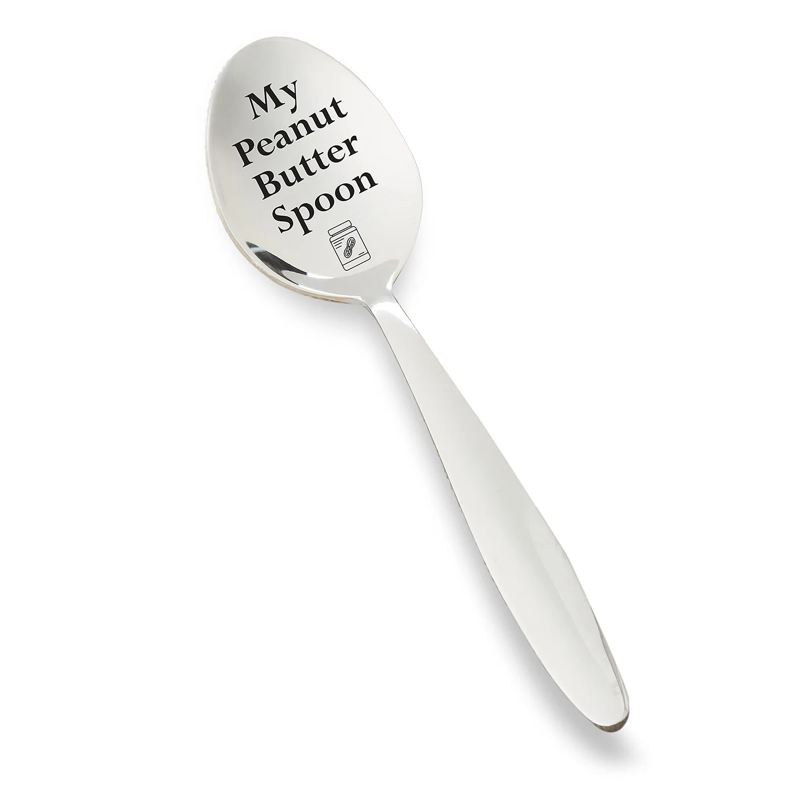 

Interesting Pattern Spoon Premium Quality Durable Material for Friend Family Neighbors Gift
