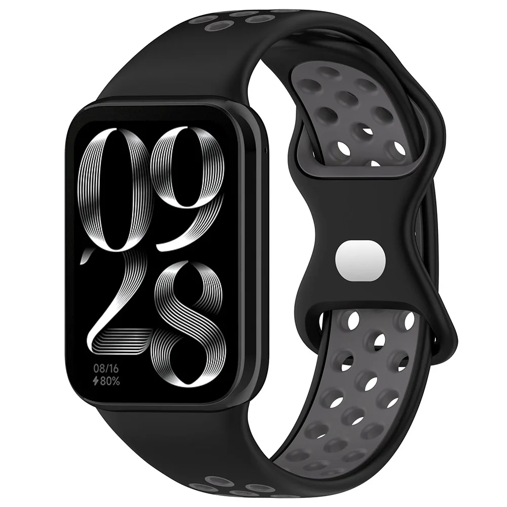 Фото Силиконовый ремешок для часов Xiaomi Mi Smart Band 8 Pro/9 Pro, сменный спортивный браслет для Miband 9Pro, аксессуар для браслета Correa №3