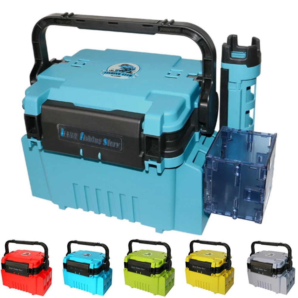 

Коробка для рыболовных снастей, большая емкость, утолщенные Чехлы для крючков, портативная удочка, контейнер для хранения, аксессуары для рыбалки