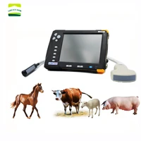 popular 7 inch lcd screen waterproof portable veterinary ultrasound scanner 8gb memory livestock ultrasound machine for goats