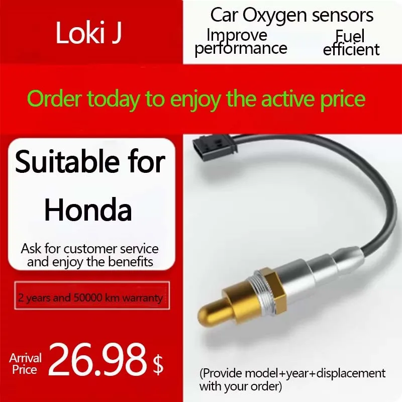 

Suitable for Lingpai XRV oxygen sensor, the seventh generation Civic, the eighth generation Odyssey, the old flying degree