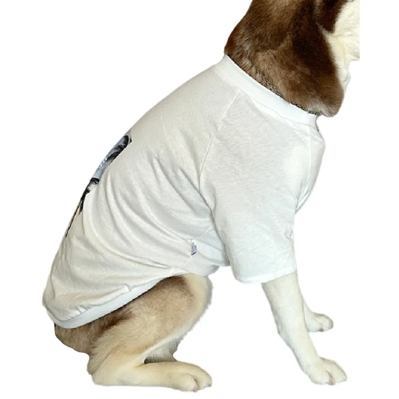 

Summer Dog Clothes T-shirt Cat Puppy Yorkie Pomeranian Poodle Bichon Schnauzer Corgi Shiba Inu Golden Retriever Big Dog Clothing