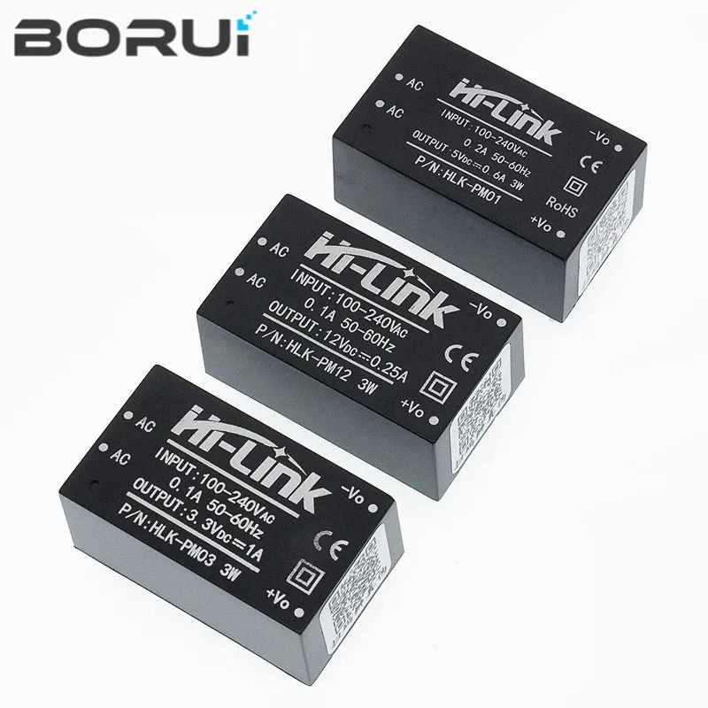 Φ 220V to 5V/3,3 V/12V Мини модуль питания, интеллектуальный модуль источника питания